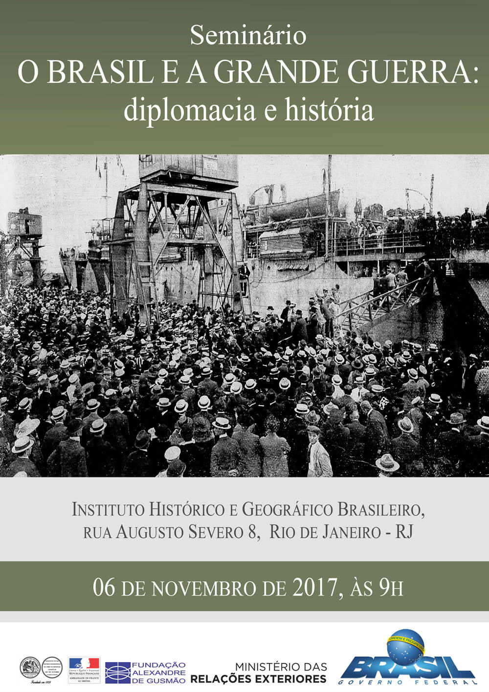 seminario brasil grande guerra diplomacia historia ihgb