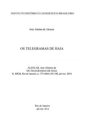 OS TELEGRAMAS DE HAIA